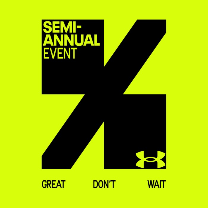 Up to 40% Off at Under Armour Semi Annual Event