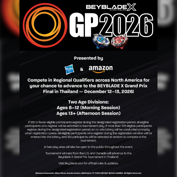 BEYBLADE X GP 2026 Qualifier
