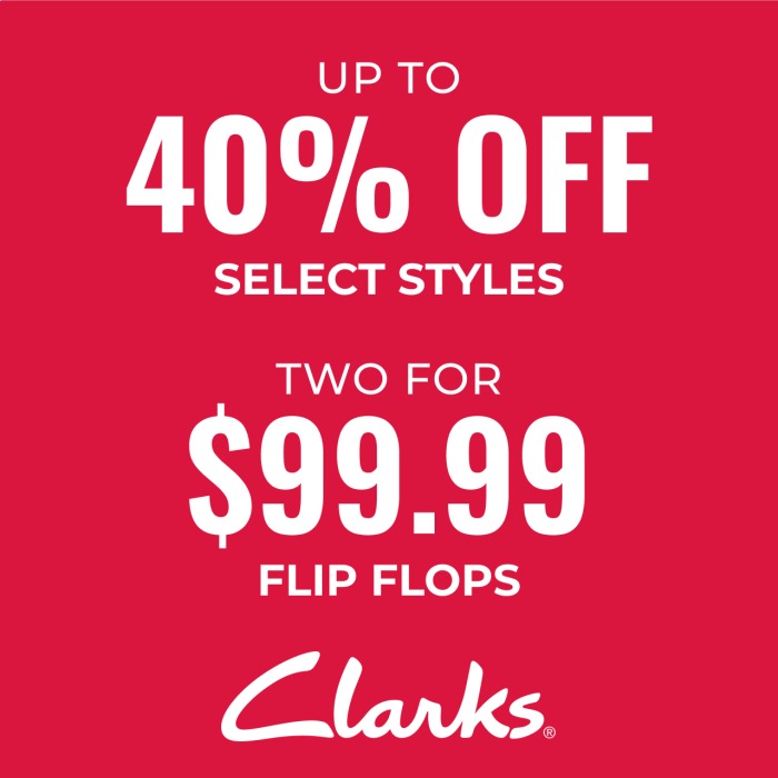 END OF SEASON SALE! Final Steps to Save Up to 40% Off Select Styles!