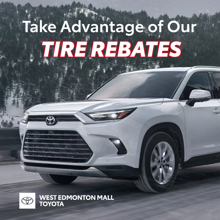 We’ve Got Tire Rebates!