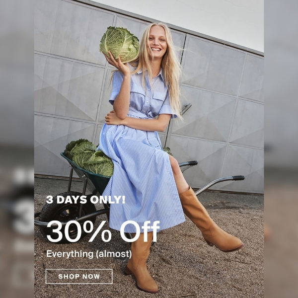 30% Off Almost Everything