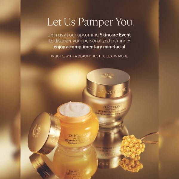 L'Occitane En Provence: L’OCCITANE Skincare Ritual Workshop