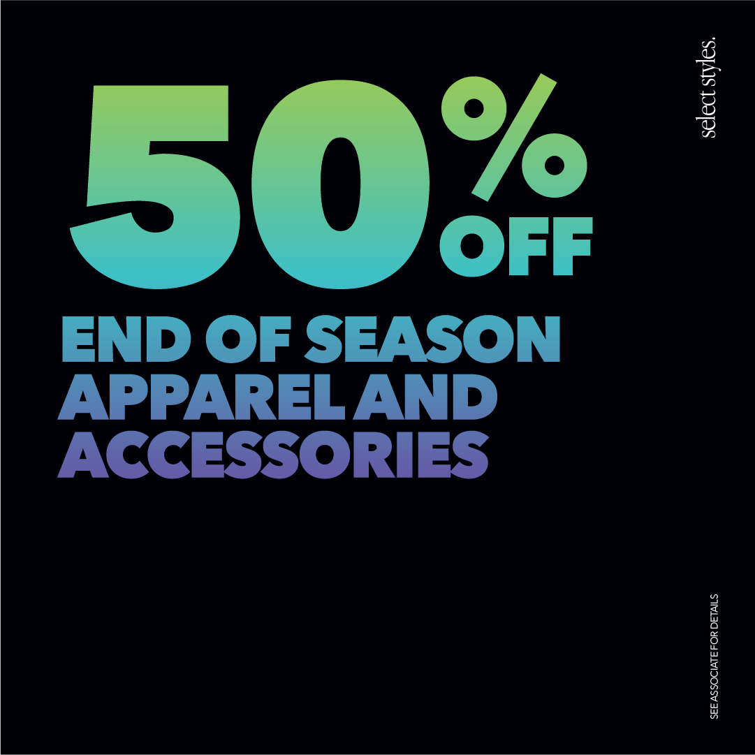 End of Season Sale 