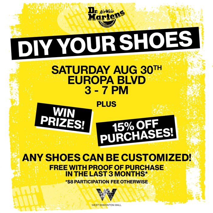 Dr. Martens Back to School Customization Event