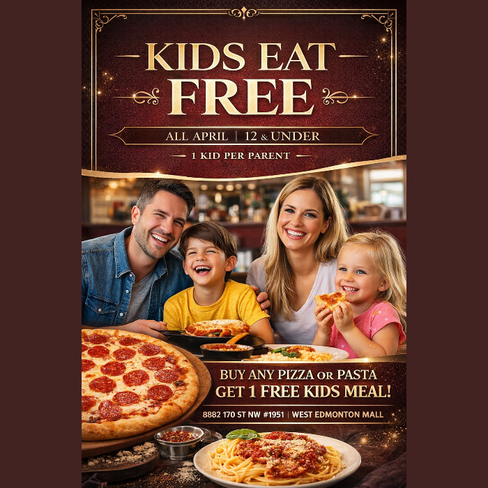 Kids Eat Free All April! 