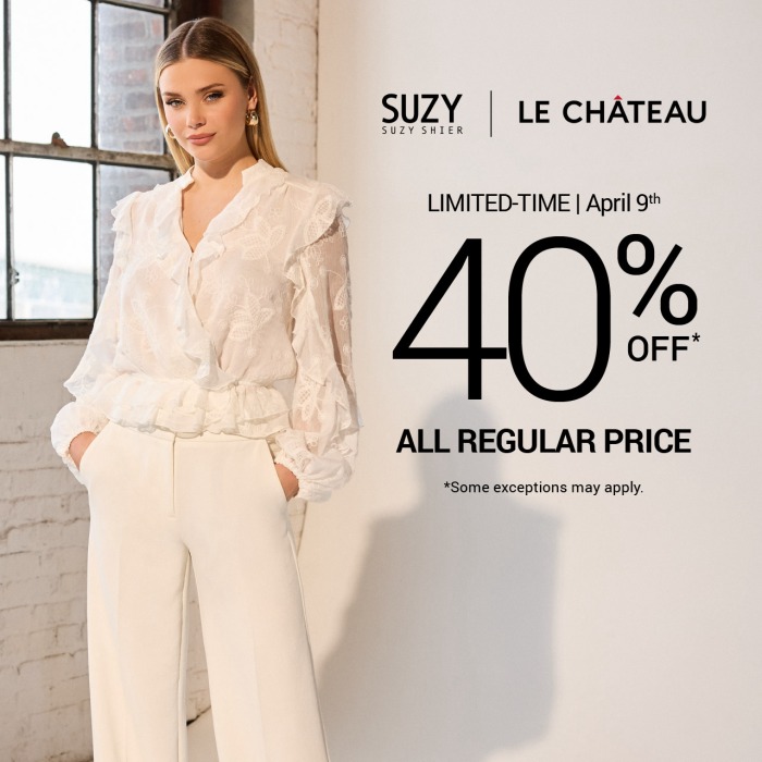 Timeless Pieces at 40% Off