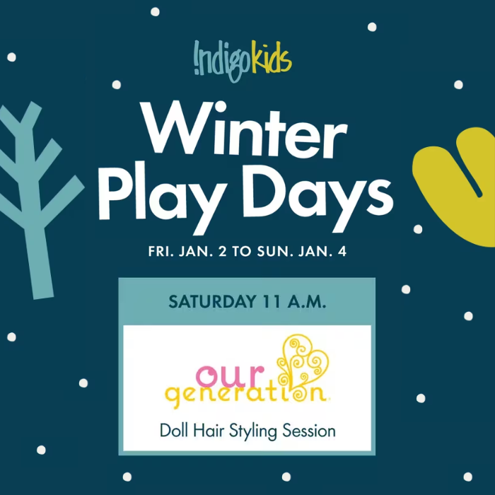 Winter Play Days: Our Generation Doll Hair Styling Session