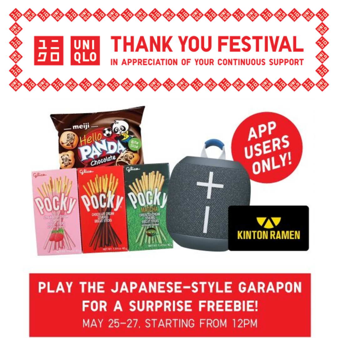 Spin to Win at UNIQLO's Thank You Festival