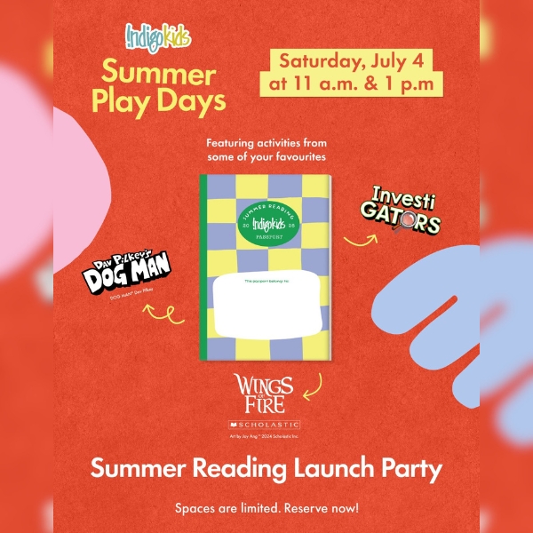 Indigo Kid's Summer Reading Launch Party