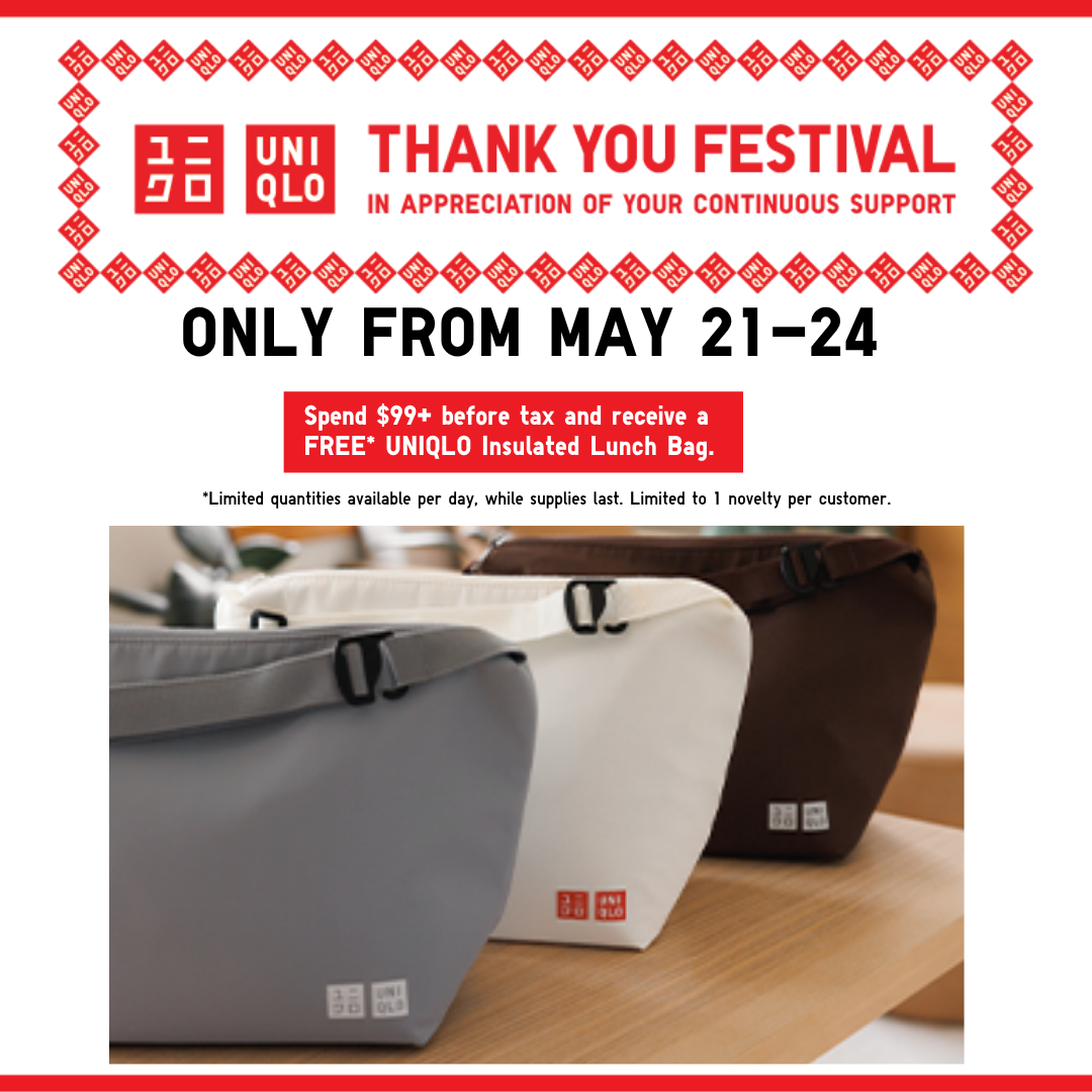 UNIQLO's Thank You Festival is back! 